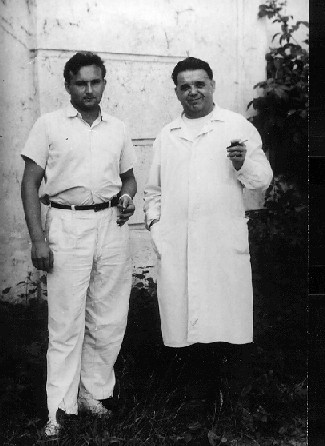 Le docteur M. K. avec Franz Bardon